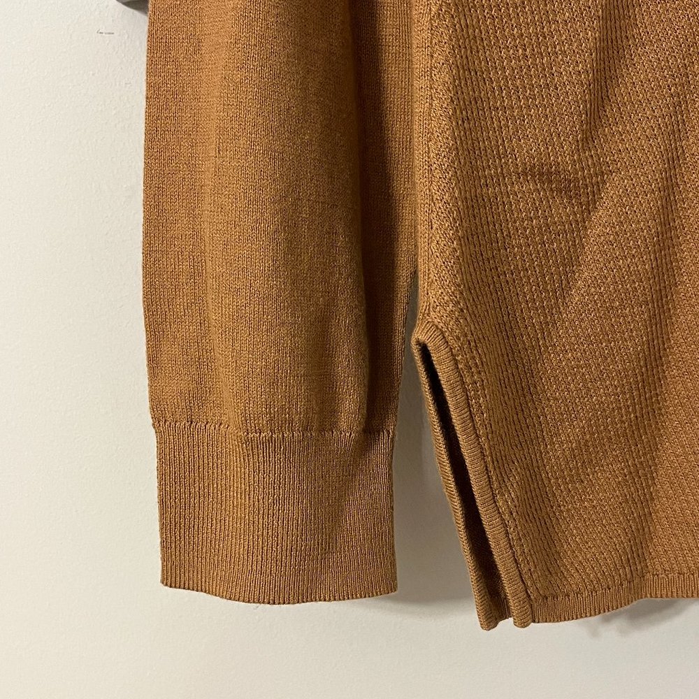 Michael Kors Camel Cotton. Sweater (NWT) - Picture 6 of 11